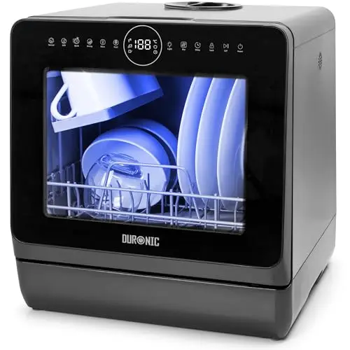 Duronic DW5 BK Lave-vaisselle de table
