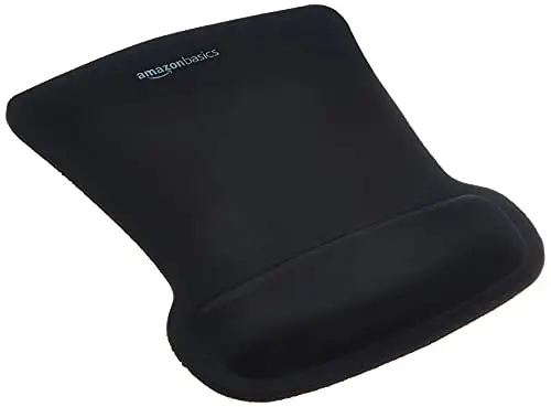 Amazon Basics Tapis de Souris avec Repose-Poignet