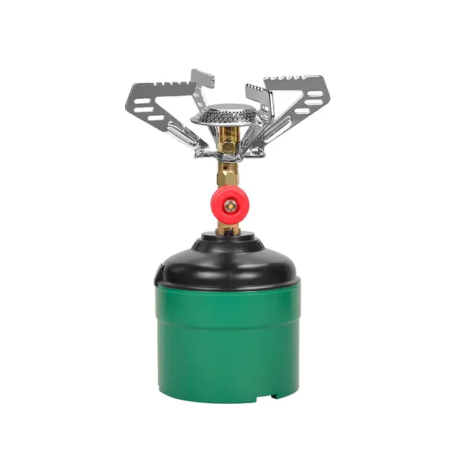 Réchaud de camping, réchaud à gaz portable pour l'extérieur, pour le camping, adapté pour les activités de plein air, le camping et les randonnées