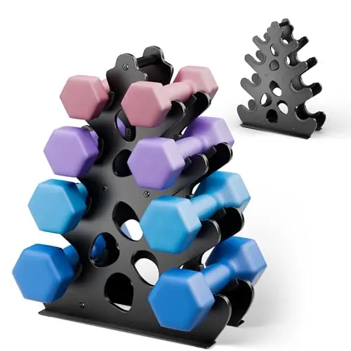 Josmimic Support à haltères Compact