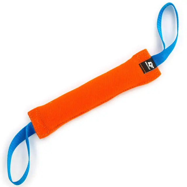 Bull Fit Boudin À Mordre Jouet pour Chien en Coton/Nylon avec 2 Anses, 30 cm - Dummy Rouleau d'apprentissage Flottant - Robuste Boudin Mordant Chien