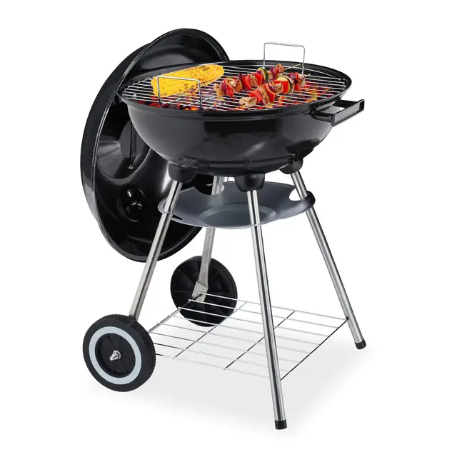Relaxdays Barbecue Boule Charbon 40 cm