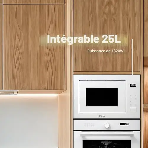 evvo mi45 glass wh micro-ondes