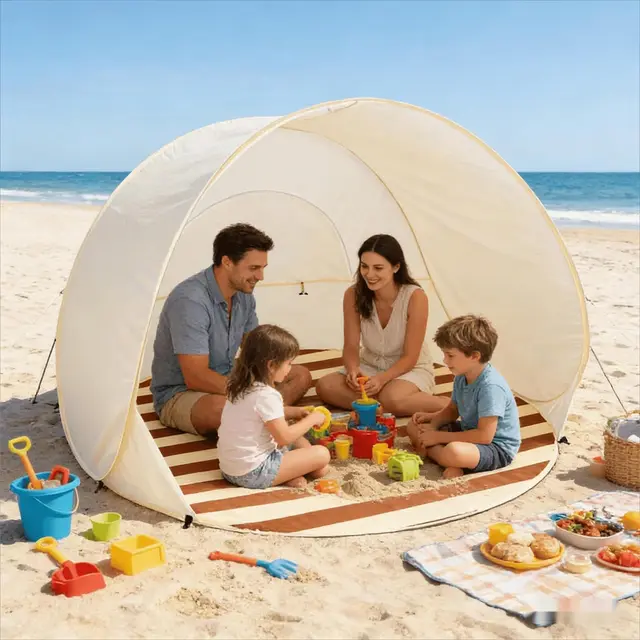 Giwoatln Tente de Plage Pop-up UV