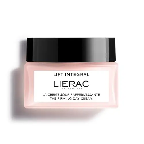 Lierac - Lift Intégral - Crème de Jour Raffermissante - Enrichie en Acide Hyaluronique et Tulipe noire - Crème visage Anti-Rides, Hydratante et Raffermissante - Booste le Collagène
