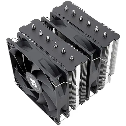 Thermalright TR Peerless Assassin 120 SE Refroidisseur d'air CPU, PA120 SE, 6 caloducs refroidisseur de CPU, double ventilateur TL-C12C PWM,technologie AGHP, pour AMD AM4 AM5/Intel 1700/115X/1200/1851