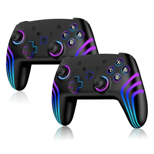 Riscvma Manette sans fil pour Switch