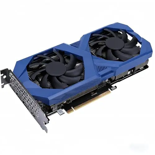 NVIDIA GeForce RTX 3060 12G Carte Graphique GDDR6 192 Bits PCIe 4.0 Double Ventilateur, 1320MMHz/15000MHz, 1 x HDMI, 3 x DisplayPort, pour Wins7/8/10/11