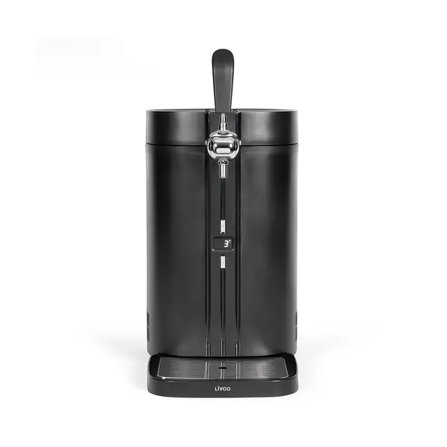 LIVOO - Tireuse à bière DOM511-60W, 3 à 12°C, compatible fut 5L, 50 dB