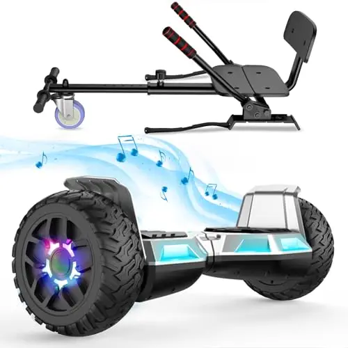 SISIGAD Hoverboard tout-terrain 8,5 pouces