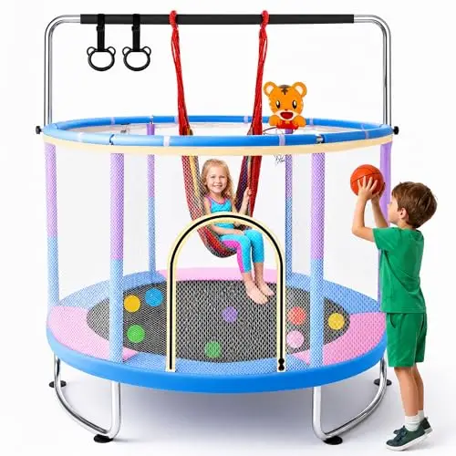 hotsizz Trampoline Enfant 1,5 m