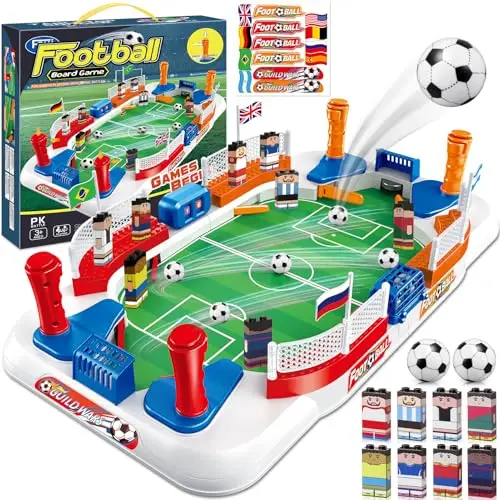 Mini Baby Foot pour Enfant et Adulte - Jeux de Société Interactifs en Famille