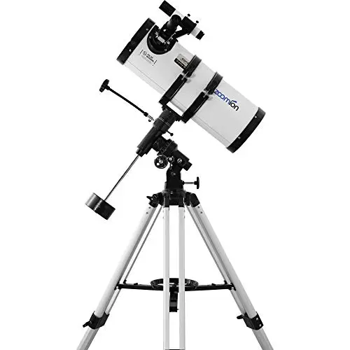Gravity 150/1400 EQ Télescope Télescope Réflecteur astronomique avec trépied, Support et oculaires pour Adultes et débutants en Astronomie