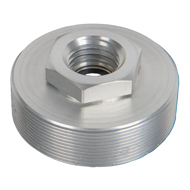 Einhell Adaptateur de cartouche d'origine 500 g (accessoire pour presse à graisse sans fil TP-GR 18/690 Li, compatible avec cartouches à visser de 500 g, aluminium, largeur de clé 30 mm)