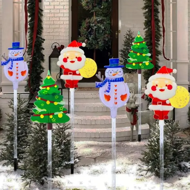 YZYOE 6XSR Décorations lumineuses solaires
