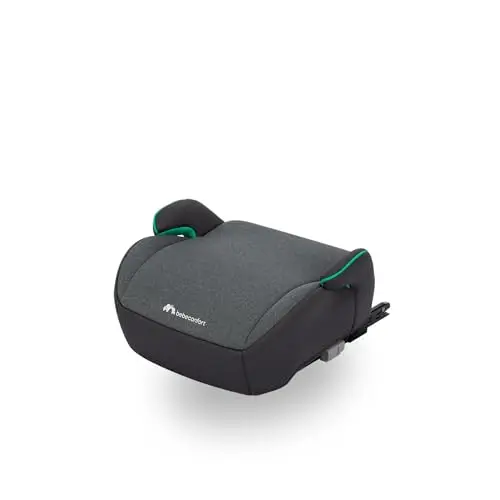 Bebeconfort Manga i-Fix, Siège auto Rehausseur ISOFIX, Rehausseur auto léger, de 6 à 12 ans, 22-36 kg, 125-150 cm, Tinted Graphite