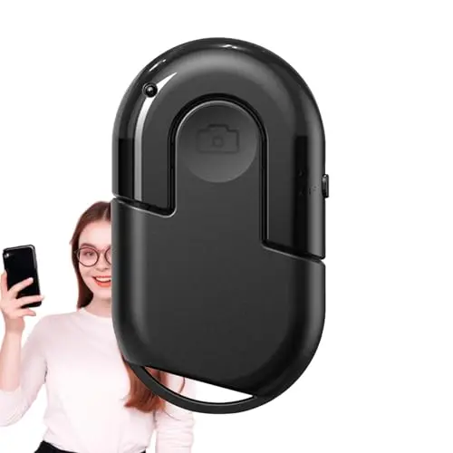 Kabelloser Bildklicker, Kabellose Kamera-Fernbedienung | Drahtloser Telefon-Selfie-Controller - Tragbarer Telefon-Selfie-Controller, Foto-Clicker-Fernauslöser Für Handy, Tablets