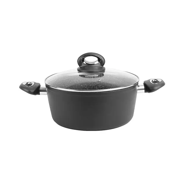 Sitram 711707 Faitout Granité 24 cm