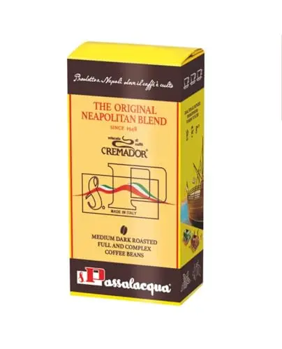Passalacqua Grains de Café Cremador Arabica 70%/Robusta 30% 1 kg