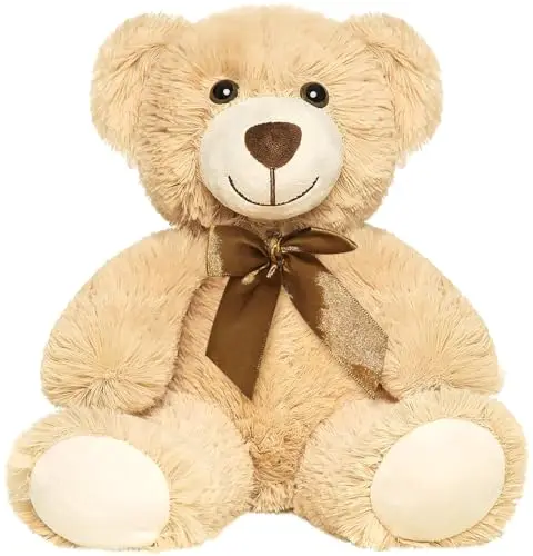Ours en Peluche Animal Jouets en Peluche Cadeau pour Enfant Petite Amie 13,5 Pouces(Kaki,1 Pcs)