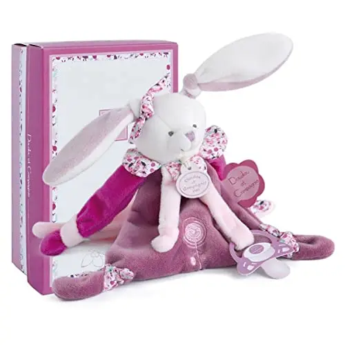 Doudou et Compagnie Lapin Cerise Rose