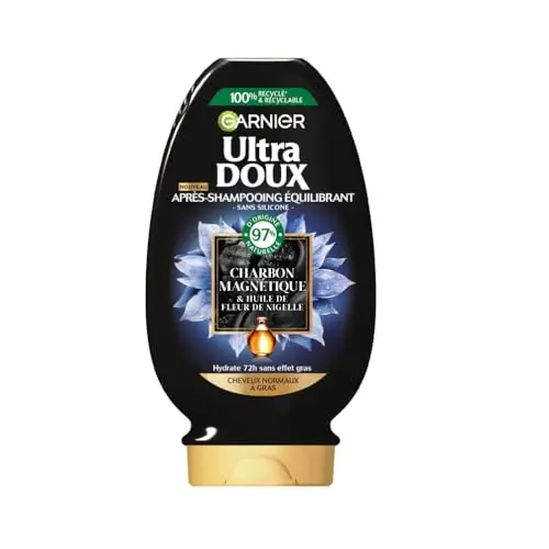 Garnier Ultra Doux Après-Shampooing Charbon