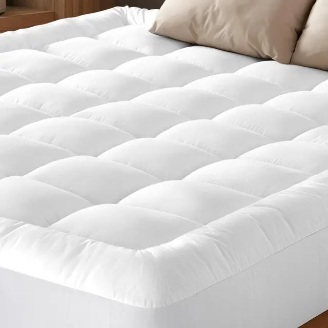 Surmatelas Double Cloud-Like Comfort - Microfibre Ultra-Douce et Respirante - 140x190cm, Profondeur optimale