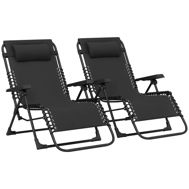 Outsunny Bain de Soleil Pliant