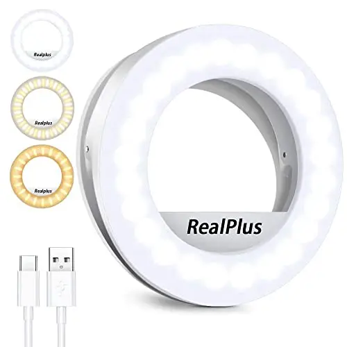 RealPlus WLD-S1 Anneau lumineux rechargeable