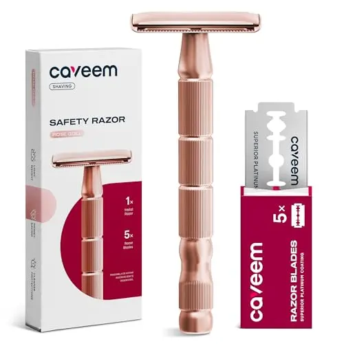 CAVEEM Rasoir de Sécurité Métallique