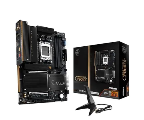 ASRock 90-MXBTE0-A0UAYZ ATX Mainboard - AM5 - DDR5 (90-MXBTE0-A0UAYZ)