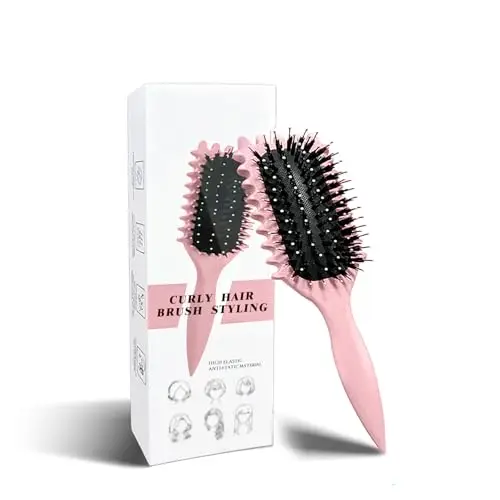 Longyier Brosse à Boucler Coiffante