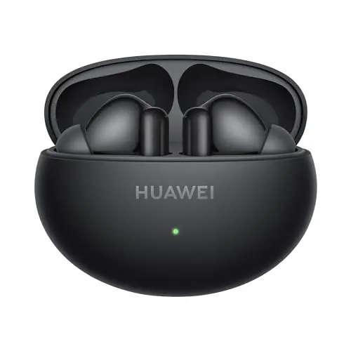 HUAWEI FreeBuds 6i écouteurs sans Fil, Bluetooth 5.3, Suppression Active du Bruit (ANC) 3.0 Intelligente, Basses percutantes, 35 Heures d'autonomie, IP54, avec iOS, Android et Windows, Noir