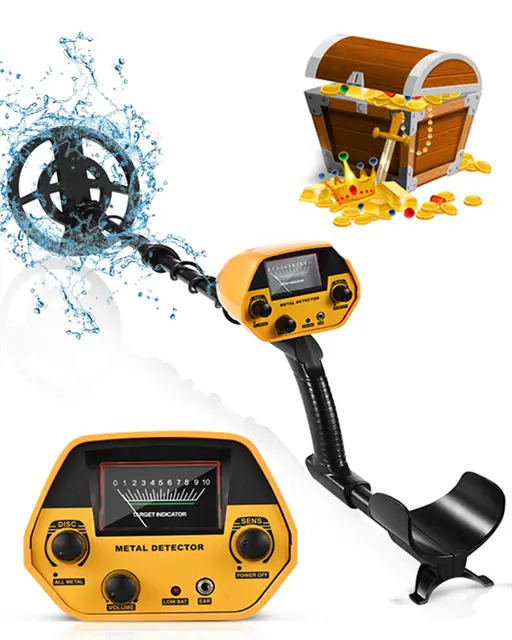 Détecteurs de Métaux Haute Précision Hauteur Réglable 78-108cm, Professionnel Détecteurs de Métaux Bobine de Recherche Étanche de20 cm Profondeur Maximale 25 cm avec pour Enfants et Adultes