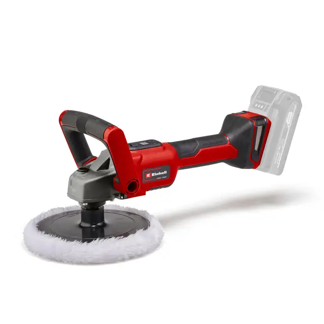 Einhell Polisseuse sans fil CE-CP 18/180 Li E-Solo Power X-Change (18V, moteur électrique sans charbon, régulateur électronique) Livré sans Batterie ni Chargeur