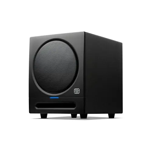 PreSonus Eris Sub 8BT, Caisson de Graves Actif 8" de Studio avec Bluetooth pour Multimédia, Gaming et Production Musicale de Qualite Studio