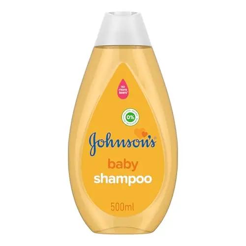 Johnson's Baby – Shampoing (500 mL) – Ne pique pas les yeux – 94% d’ingrédients d’origine naturelle – Pour des cheveux et un cuir chevelu qui semblent plus sains