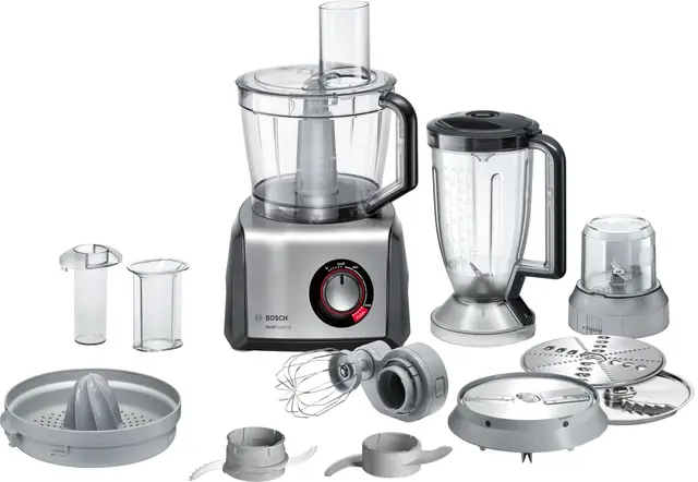 Bosch MultiTalent 8 MC812M844 – Robot de cuisine polyvalent avec plus de 50 fonctions – 1250 W – Grande capacité de 3,9 L – Couleur : Noir