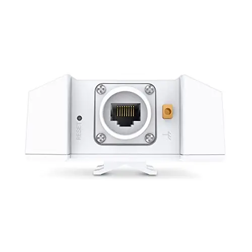 TP-Link Omada EAP610-Outdoor Point d'accès WiFi 6 AX1800 extérieur IP67, 1 Port Ethernet Gigabit Support PoE/PoE+, Itinérance Transparente, Omada Mesh
