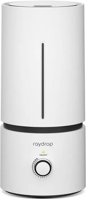 raydrop Humidificateur d’air 1,7 L, humidificateur ultrasonique silencieux pour chambre et bébé, petit humidificateur à brume froide pour maison et plantes, arrêt automatique