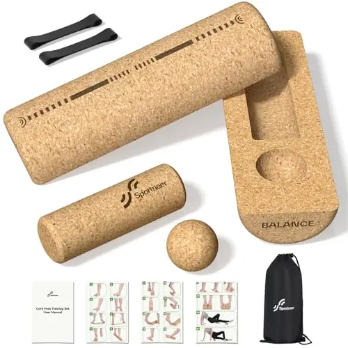 Sportneer Blance Board - Planche d'équilibre et entraîneur des pieds pour une meilleure fonction des pieds