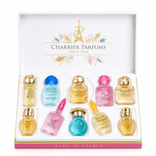 Charrier Parfums Collection Précieuse 10 Eaux de Parfum Miniatures Total 58,8 ml