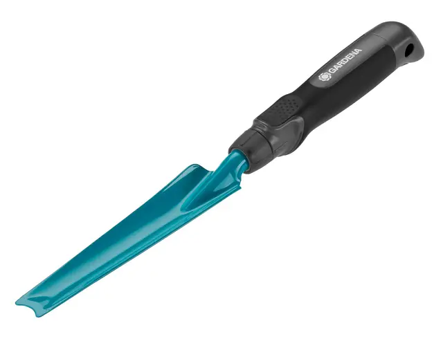 Couteau désherbeur de Gardena : outil de jardin idéal pour enlever efficacement les mauvaises herbes, poignée ergonomique, protégé contre la corrosion, longueur de travail 14,5 cm (8935-20)