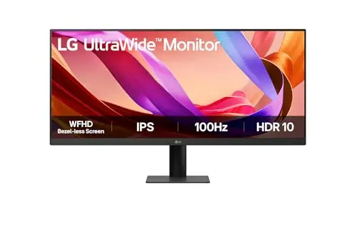 LG UltraWide™ 29U511A-B.AEU Ecran PC Ultra Large 29" - Dalle IPS résolution UWFHD (2560x1080), 5ms GtG 100Hz, sRGB 99% (CIE1931), inclinable, réglable en Hauteur, Mode Portrait