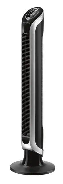 Rowenta Eole Infinite Ventilateur colonne, 3 vitesses, Large diffusion de l'air, Timer jusqu'à 8 h, Mode éco, Oscillation 180°, Télécommande avec rangement intégré VU6670F0