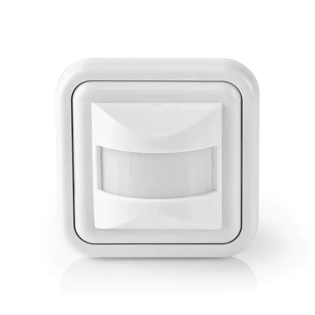 NEDIS PIRII42WT Bewegungsmelder Détecteur de Mouvement Blanc 80 mm
