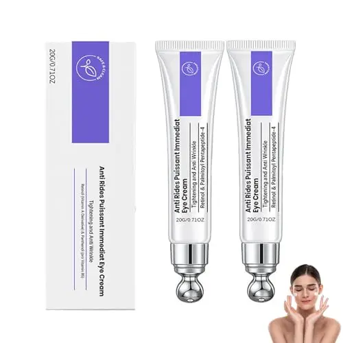 Anti Rides Puissant Immédiat, Wrinkle Power Filling Effet Immédiat au Rétinol, Combleur de Rides & Lisseur de Rides pour Yeux et Visage, Soin Hydratant & Raffermissant Femmes et Hommes