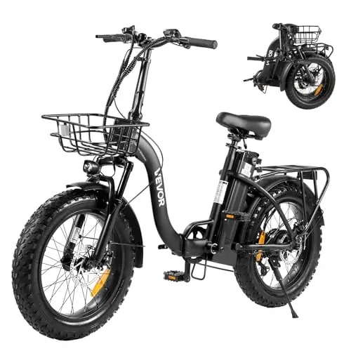 VEVOR Vélo électrique pliable