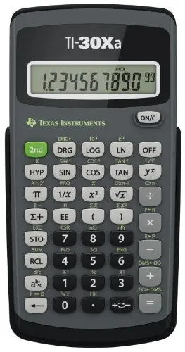 Texas TI30XA Calculatrice scientifique (Import Royaume Uni)