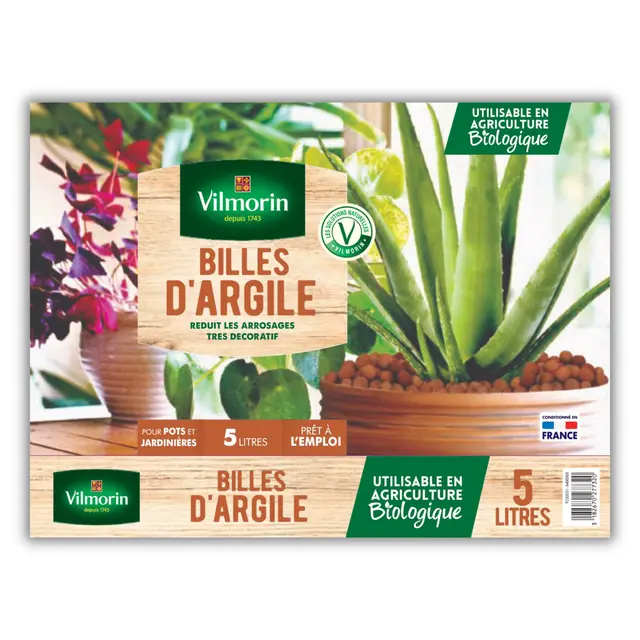 Vilmorin Billes d'argile 5L